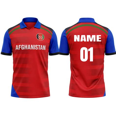 JerseyJunction Customized Replica Afghanistan 2022 World Cup Half Slee ...