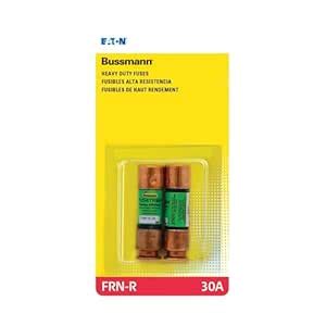 Bussmann BP/FRN-R-30 30 Amp Fusetron Dual Element Time-Delay Current ...