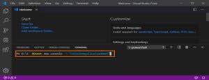 Image result for Visual Studio Create Console Application