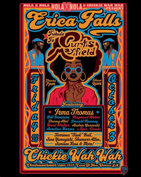Erica Falls Tribute to Curtis Mayfield w/ very special guests Irma ...