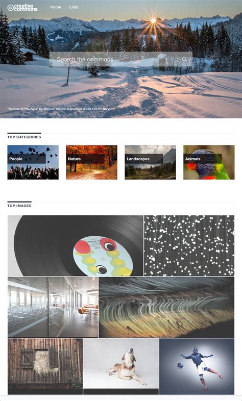Creative Commons Search 的图像结果
