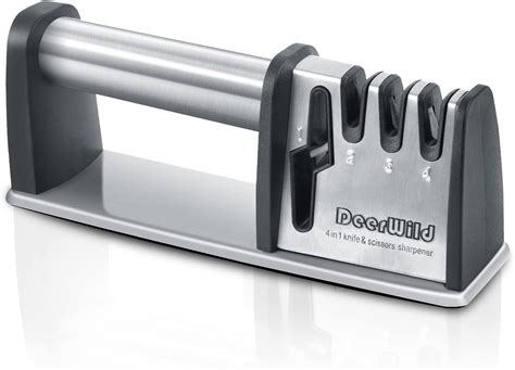 Amazon.com: 4-in-1 Knife Sharpeners for Kitchen Knives & Scissors ...