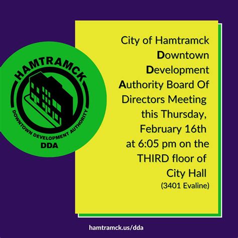 Hamtramck Downtown Development Authority (DDA) on LinkedIn: # ...