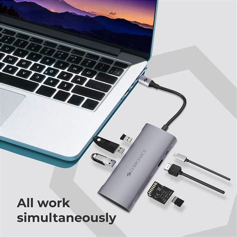 Zeb TA1500UCVP – 7 in 1 USB Type C Multiport Adapter