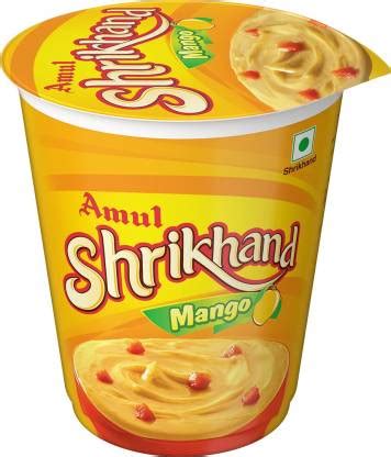Amul Shrikhand Mango Flavored Curd Mango Price in India - Buy Amul ...
