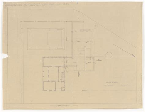 Ludwig Mies van der Rohe. Fuchs Addition to Perls House, Berlin ...