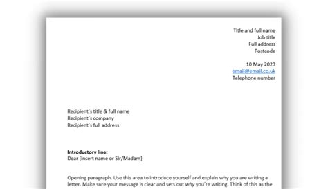 Official Letter Format 的图像结果