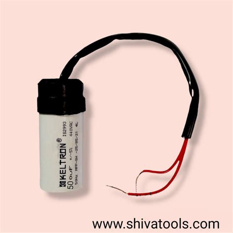 50 Mfd Keltron AC Induction Motor Capacitor For Running/Condenser