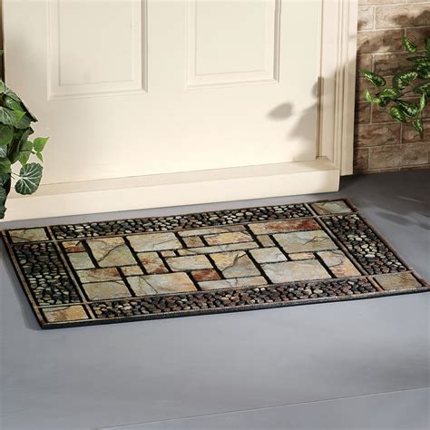 Patio Stone Doormat | Front door mats, Inside front doors, Outdoor doors