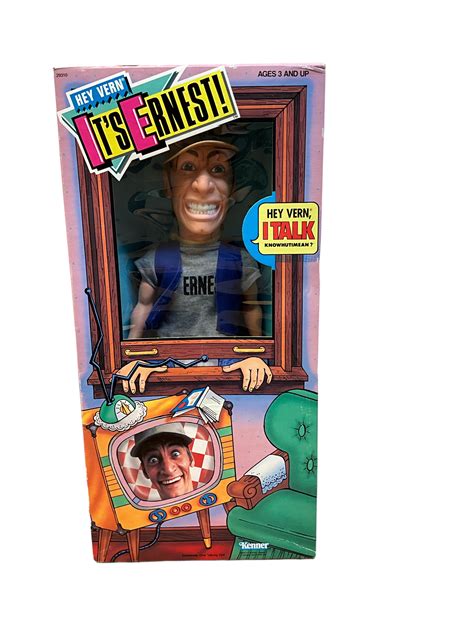 Lot - 1989 “Hey Vern It’s Ernest” Talking Figure by Kenner No. 29310