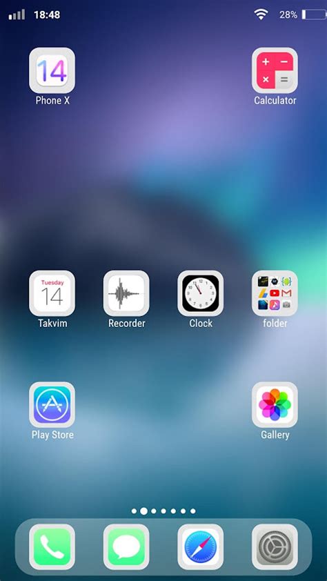 Image result for Android Launcher iOS