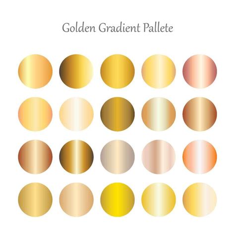 Image result for Gold Hex Code Gradiants