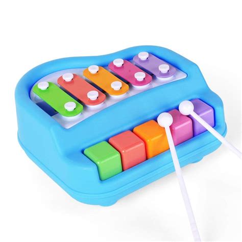 Buy Havekart 2 in 1 Piano Xylophone for Kids Educational Musical ...