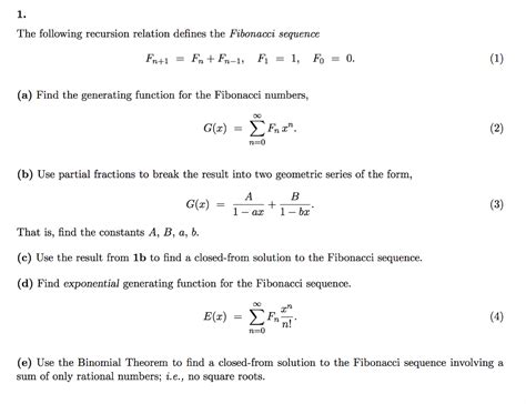 Image result for Recursion Relation