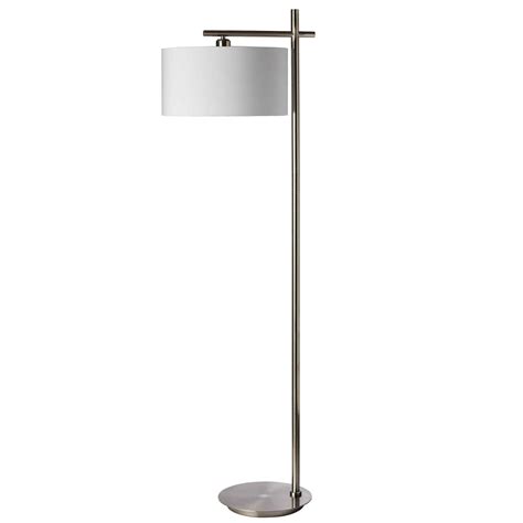 1LT Floor Lamp, Satin Chrome Finish - Dainolite