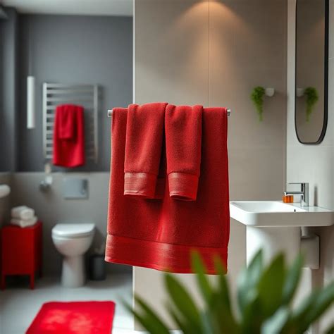 Explore Red Bathroom Accessories on Amazon: A Guide
