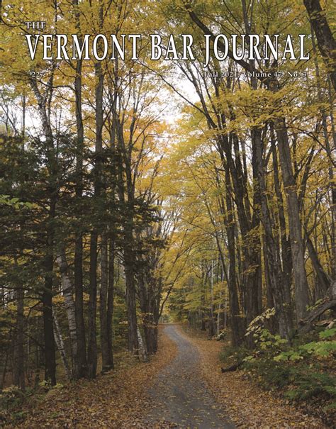 Vermont Bar Journal – Vermont Bar Association