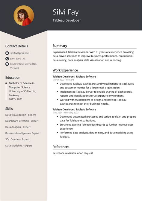 +Tableau Developer Intetview Self Intro 的图像结果