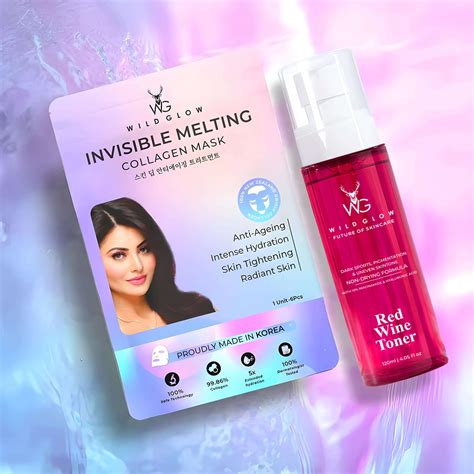 Combo Offer: Invisible Collagen Mask For Anti-Ageing With Toner