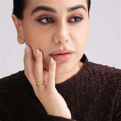 Braided Arc Golden Ring – PALMONAS