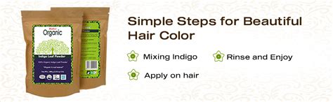 Buy Radico Organic Indigo Leaf Hair Treatment Powder - 100% Organic ...