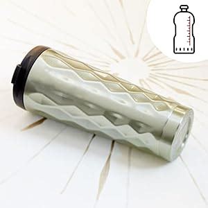 R - Rolloco Diamond Shape Cup Stainless Steel Insulated Tumbler with ...