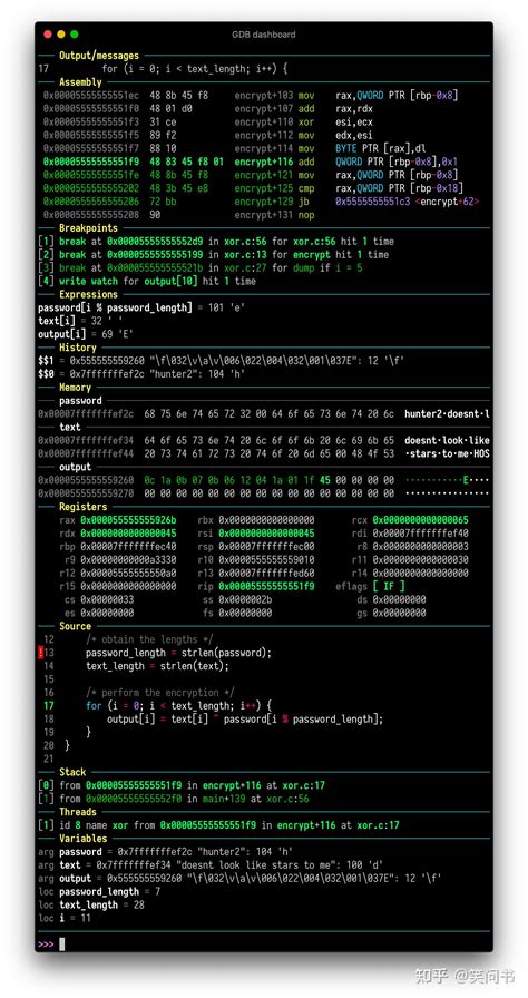 Debugging MIT GDB 的图像结果