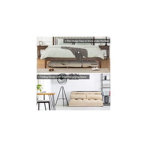 Buy S AFSTAR Safstar Floor Folding Couch and Futon Sofa, 6-Position ...