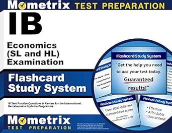 Ib Economics Sl and Hl Examination Flashcard Study System : Mometrix ...