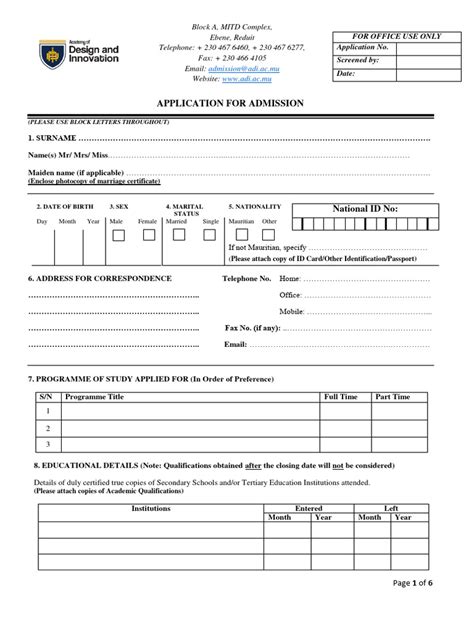 Image result for Program Application Form