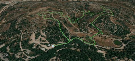 Neot Kdumim Park Orange Loop, Central District HaMerkaz, Israel - Map ...