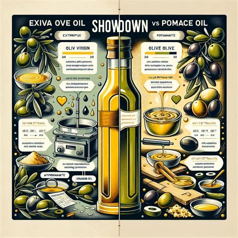 Olive Pomace Oil vs Extra Virgin Olive Oil: Understanding the Differences