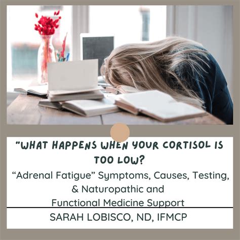 What Happens When Your Cortisol is Too Low? Addressing "Adrenal Fatigue" Symptoms with Testing ...