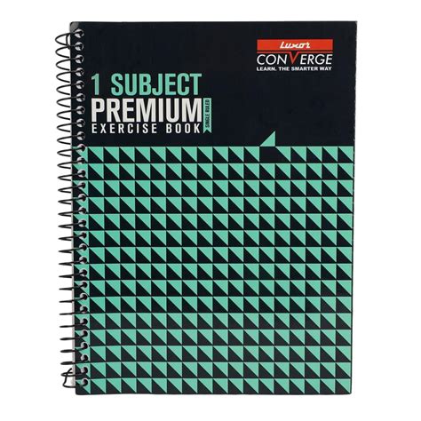Luxor Single-Subject Spiral Hard Bound Notebook - A4 (21 x 29.7 cm ...