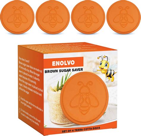 Buy Enolvo Brown Sugar Keeper Bee - Terra Cotta Brown Sugar Saver ...