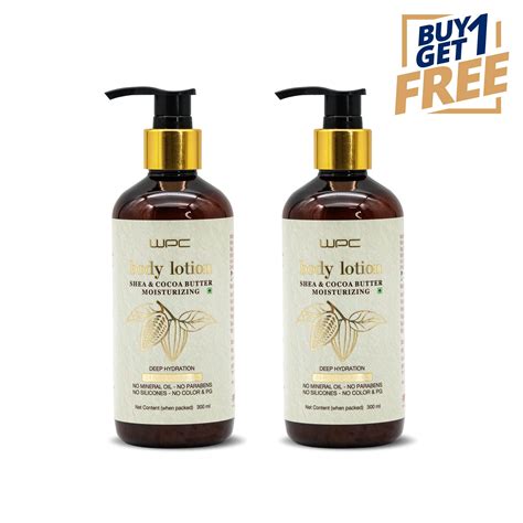 WPC Shea & Coco Butter Moisturizing Body Lotion for Men & Women (300 m ...