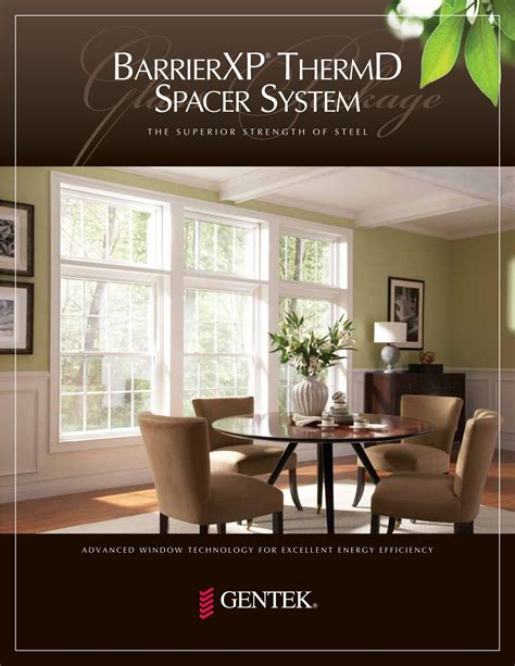 Gentek Building Products, Inc., Catalogs, barrierxpthermdsellsheet 2024 ...