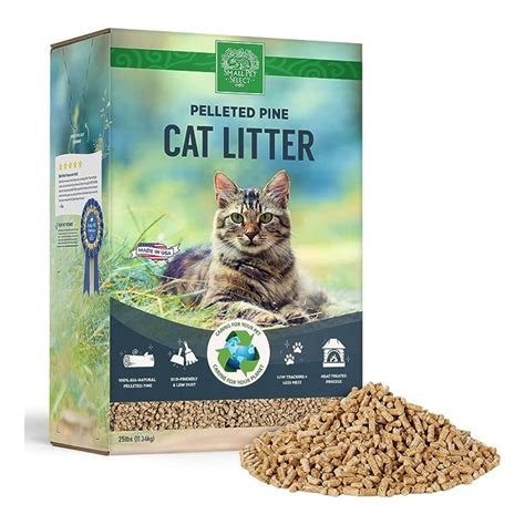 Small Pet Select Premium Pine Pelleted Cat Litter - Sustainable Cats