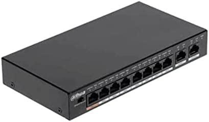 Dahua 8-Port Unmanaged Desktop Switch with 8-Port PoE, PFS3010-8ET-96 ...