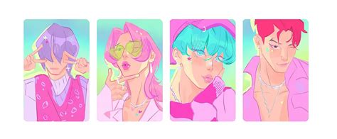 HD Wallpaper: KPop Demon Hunters - Saja Boys Movie Style Portraits