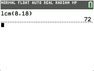 Tech Math LCM 的图像结果