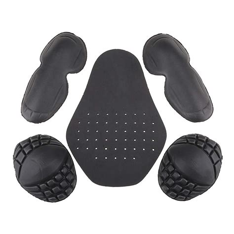 Motorcycle Jacket Lining Protectors Pad Shoulders Elbow Back Armor ...