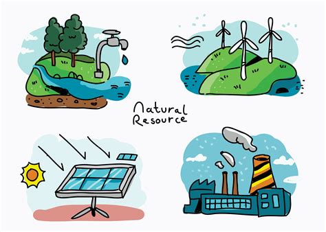 Natural Resource Hand Drawn Vector Illustration 173669 Vector Art at ...