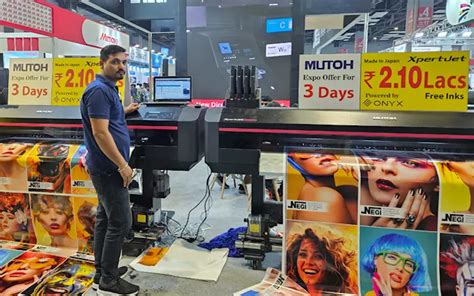 Media Expo Delhi 2024: Negi Sign highlights Mutoh XPJ eco-solvent ...