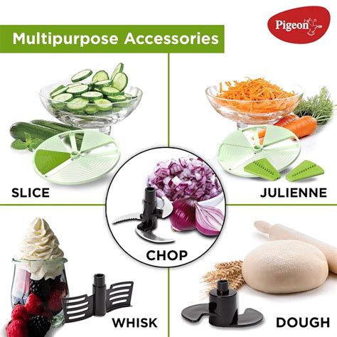 Pigeon Tornado Turbo Manual Chopper 1.5 L Used for Chopping,Atta ...