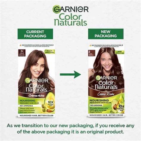 Garnier Light Brown Hair Color:Soft & Natural Look in Shade 5