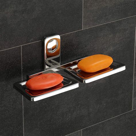 U-S-F BATH ACCESSORIES Retro Stainless Steel soap Holder/ Soap Dish ...