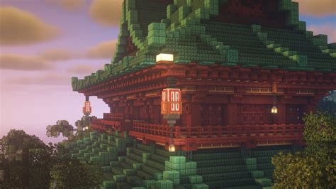 Image result for Best Minecraft Japanese Temple Tutorial