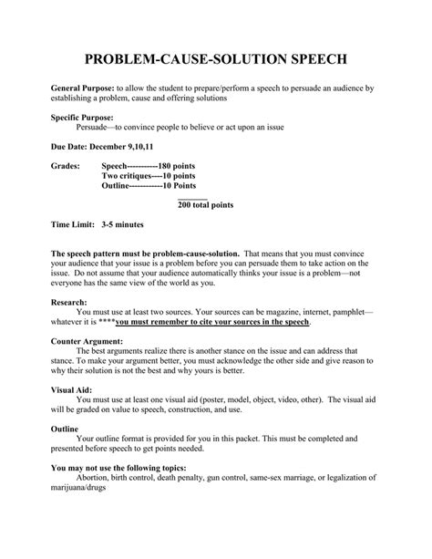 Image result for Problem-Solution Order