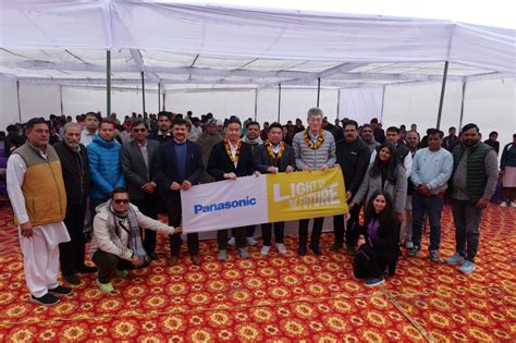Panasonic lights up Jhajjar with 400 solar lanterns under its ‘Light Up ...